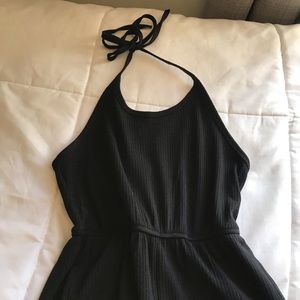 Black UO Halter Jumpsuit
